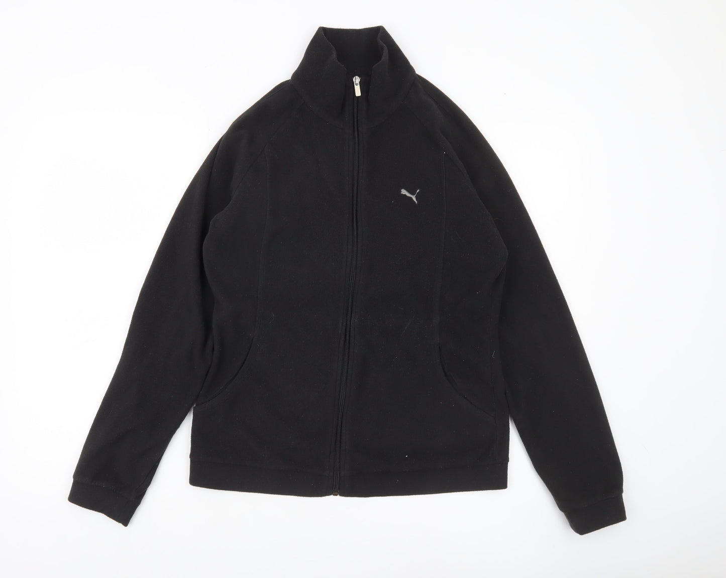 Womens UK Size 12 PUMA Black Basic Jacket