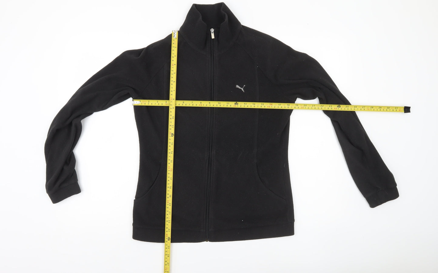 Womens UK Size 12 PUMA Black Basic Jacket