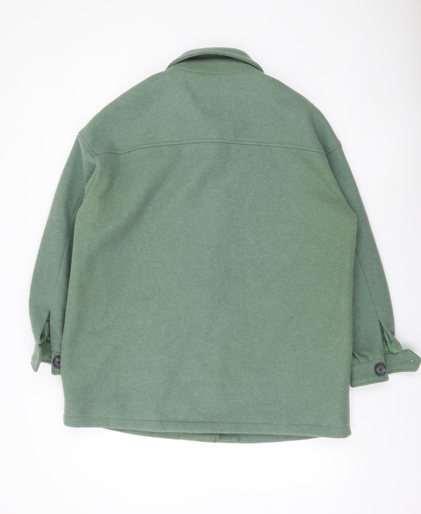 ONLY Carmakoma Women’s Green Plus Size 16 Button Jacket