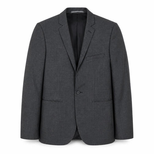 Burton Menswear Men's Grey Slim Fit 36L Blazer Jacket