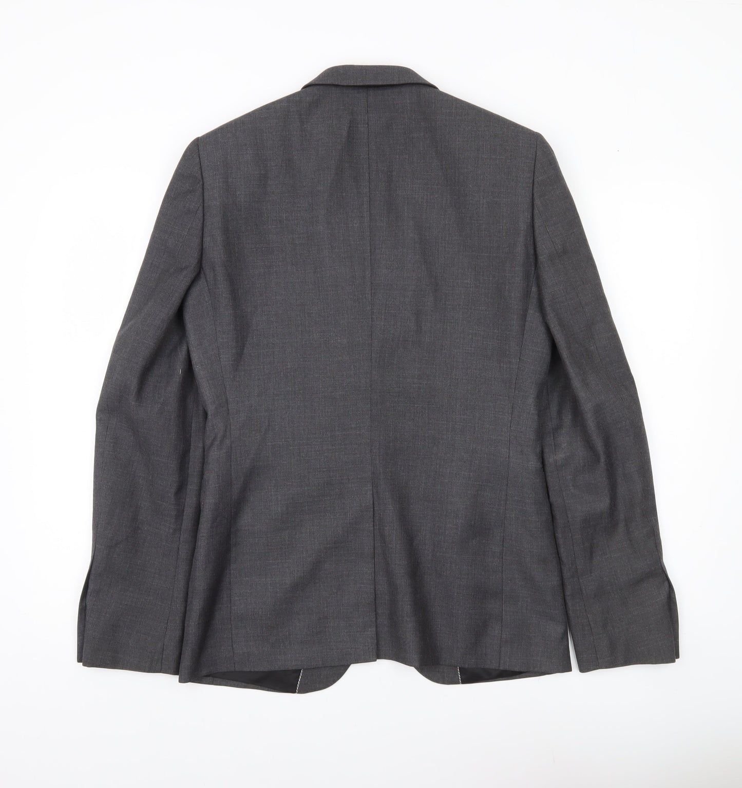 Burton Menswear Men's Grey Slim Fit 36L Blazer Jacket