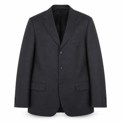 Marks and Spencer Men’s Charcoal Wool Suit Jacket 40 Chest Long