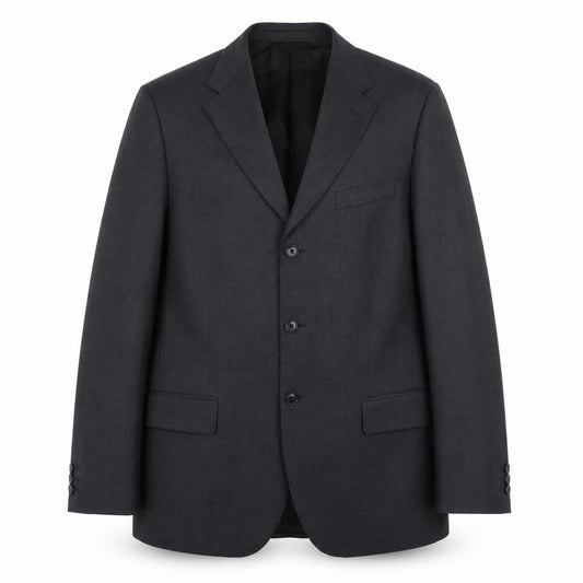 Marks and Spencer Men’s Charcoal Wool Suit Jacket 40 Chest Long