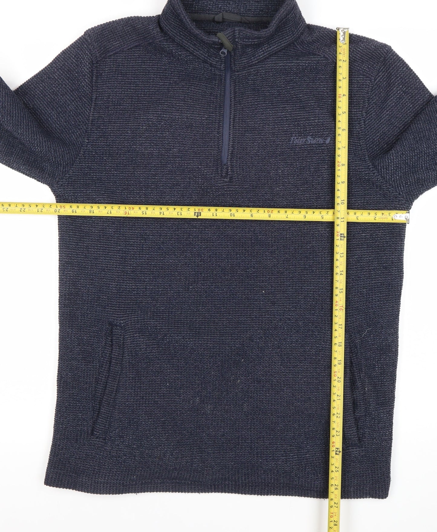 Unisex Adults UK Size S Peter Storm Blue Pullover Sweatshirt