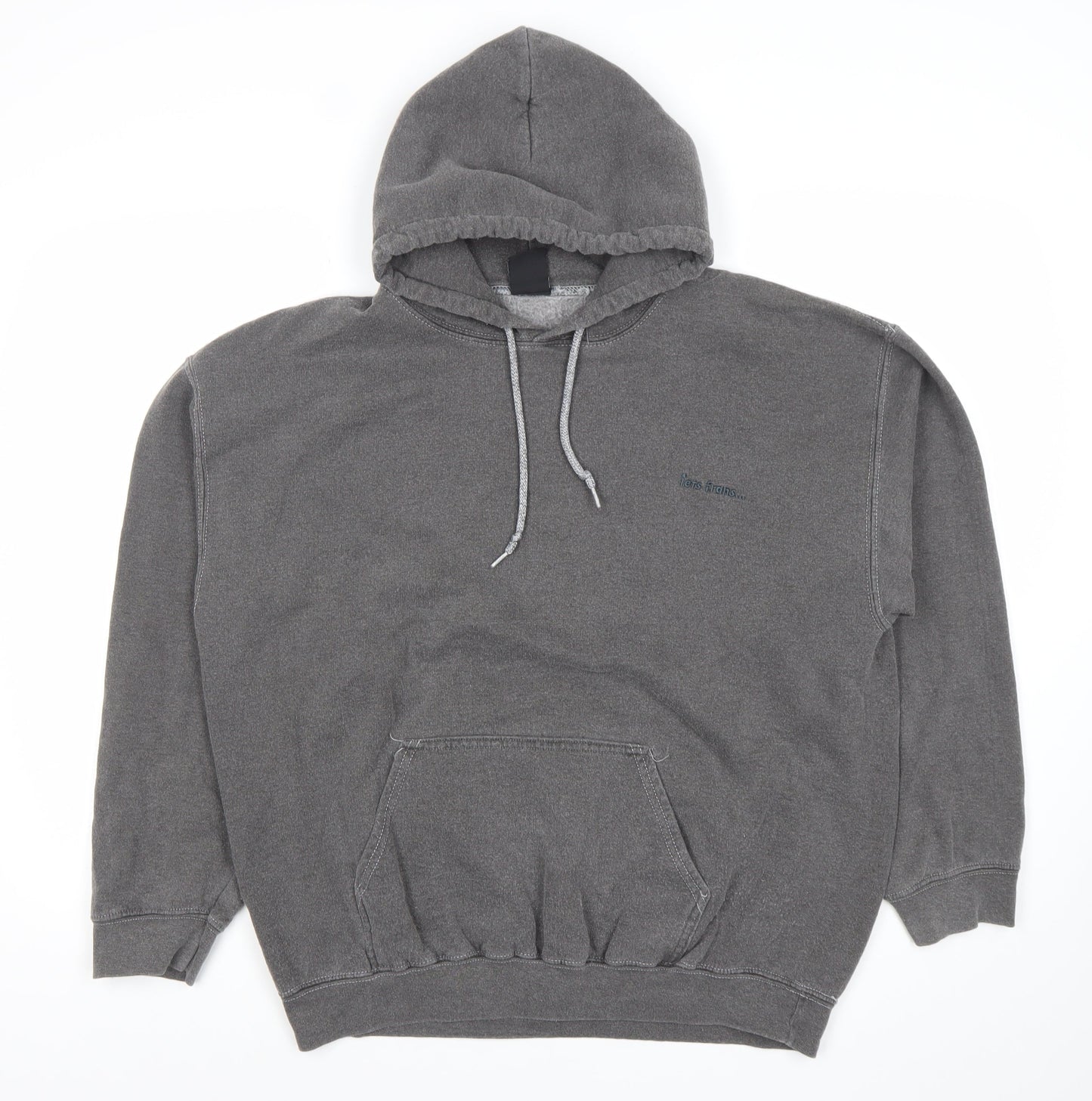 Its' Trans Mens Grey Pullover Hoodie L Hooded Sweatshirt