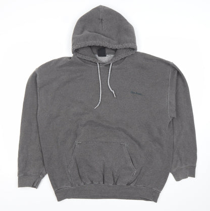 Its' Trans Mens Grey Pullover Hoodie L Hooded Sweatshirt