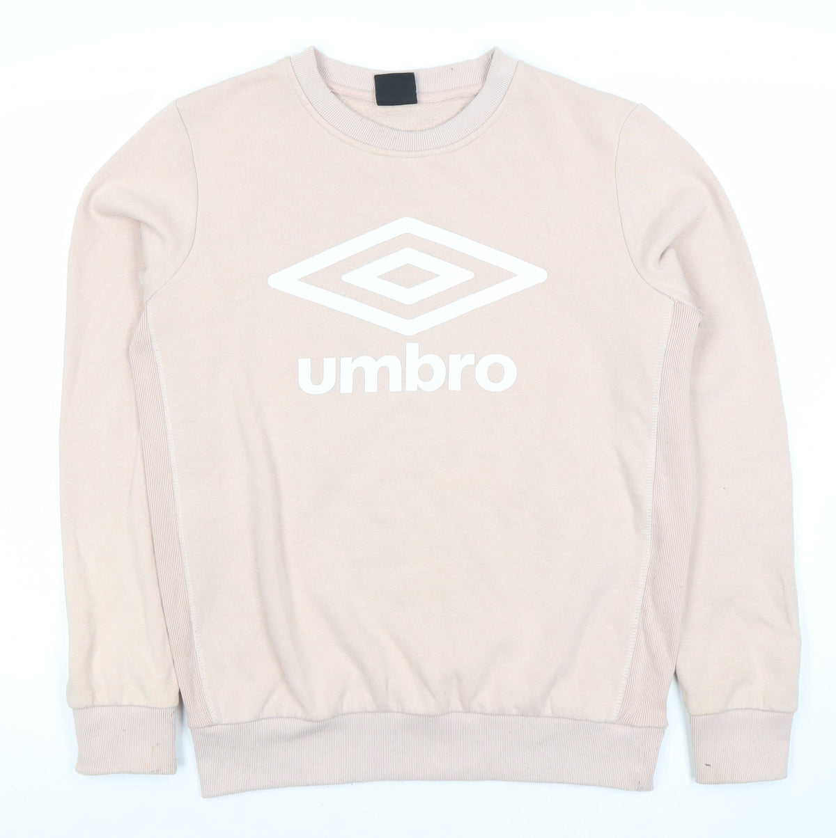 Womens UK Size M Umbro Beige Pullover Sweatshirt