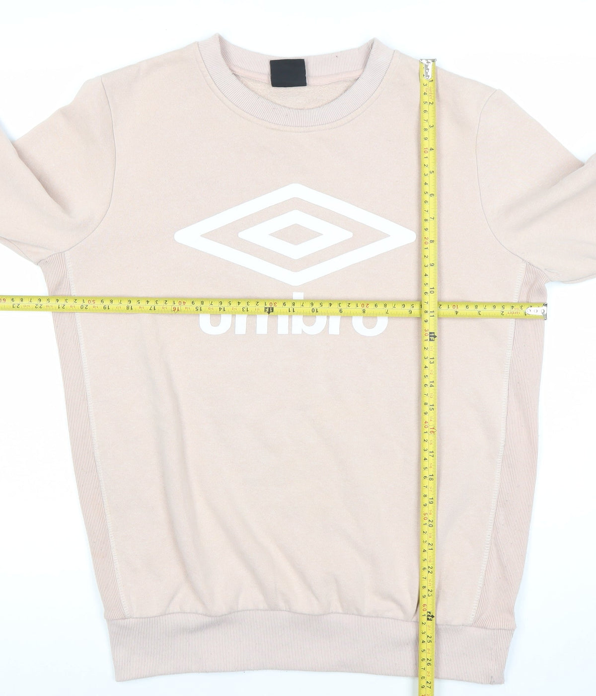 Womens UK Size M Umbro Beige Pullover Sweatshirt