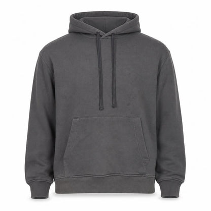 Zara Men Grey Pullover Hoodie Small Fleece Long Sleeve Casual