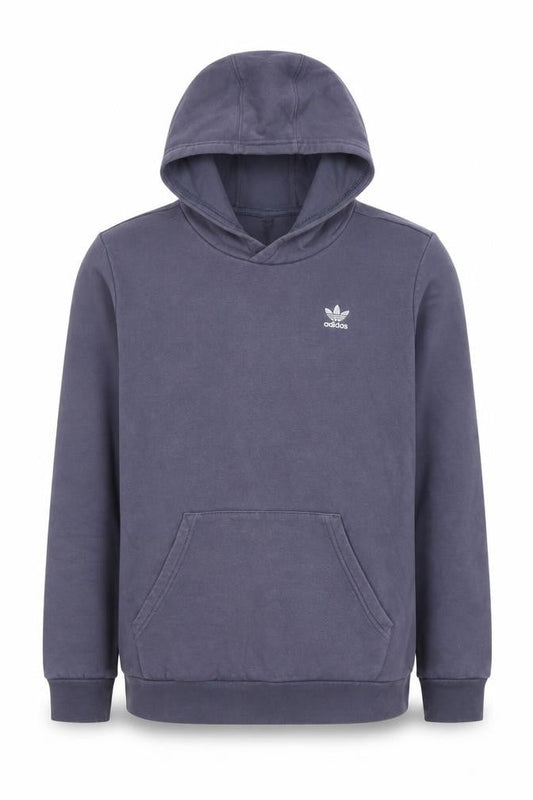 Boys UK Size 13-14 Years adidas Blue Pullover Hoodie