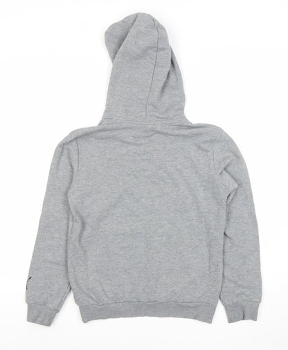 Puma Boys Grey Pullover Hoodie 11-12 Years SCFC Football Logo