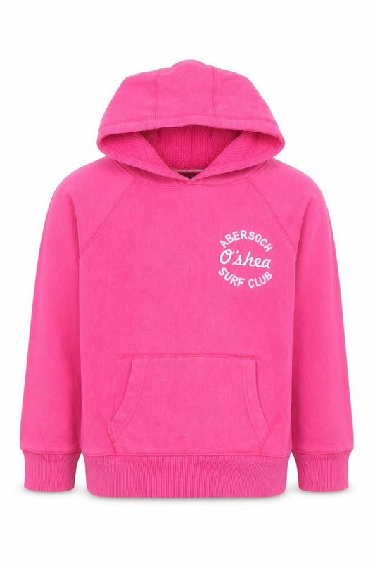 O'Shea Girls Pink Pullover Hoodie Size 10 Years Surf Club Graphic