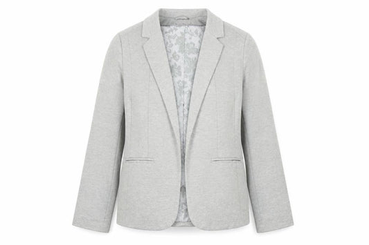 Wallis Women’s Grey Blazer Jacket Size 16 Regular Workwear