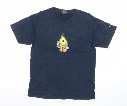 World Industries Boys Blue XL Vintage Graphic T-Shirt Skateboard Style