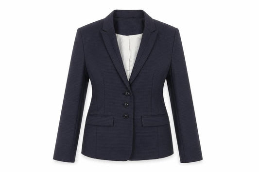 Next Womens Blue Size 8 Slim Fit Single-Breasted Suit Jacket