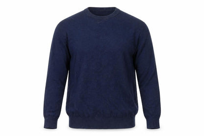 Feraud Men’s Blue Cotton Crew Neck Jumper Size S Long Sleeve