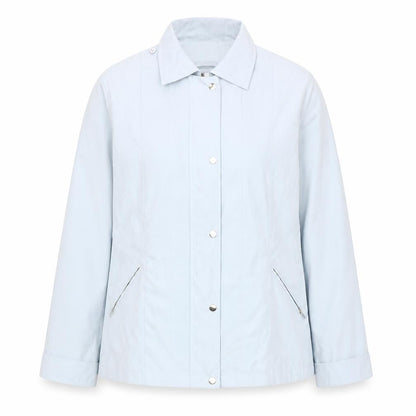 Katherine Hammond Womens Blue Size 16 Mid-Length Casual Jacket