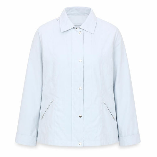Katherine Hammond Womens Blue Size 16 Mid-Length Casual Jacket