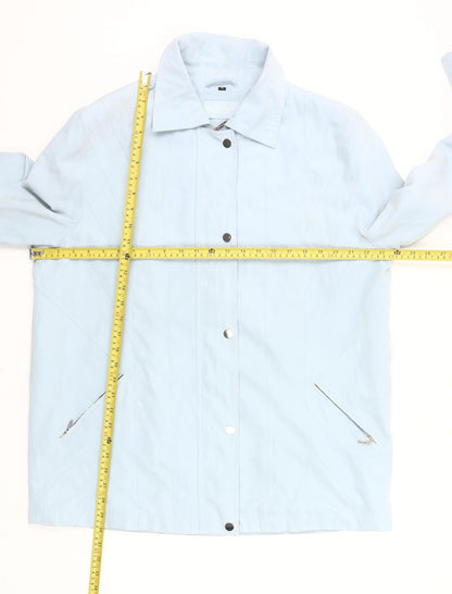 Katherine Hammond Womens Blue Size 16 Mid-Length Casual Jacket