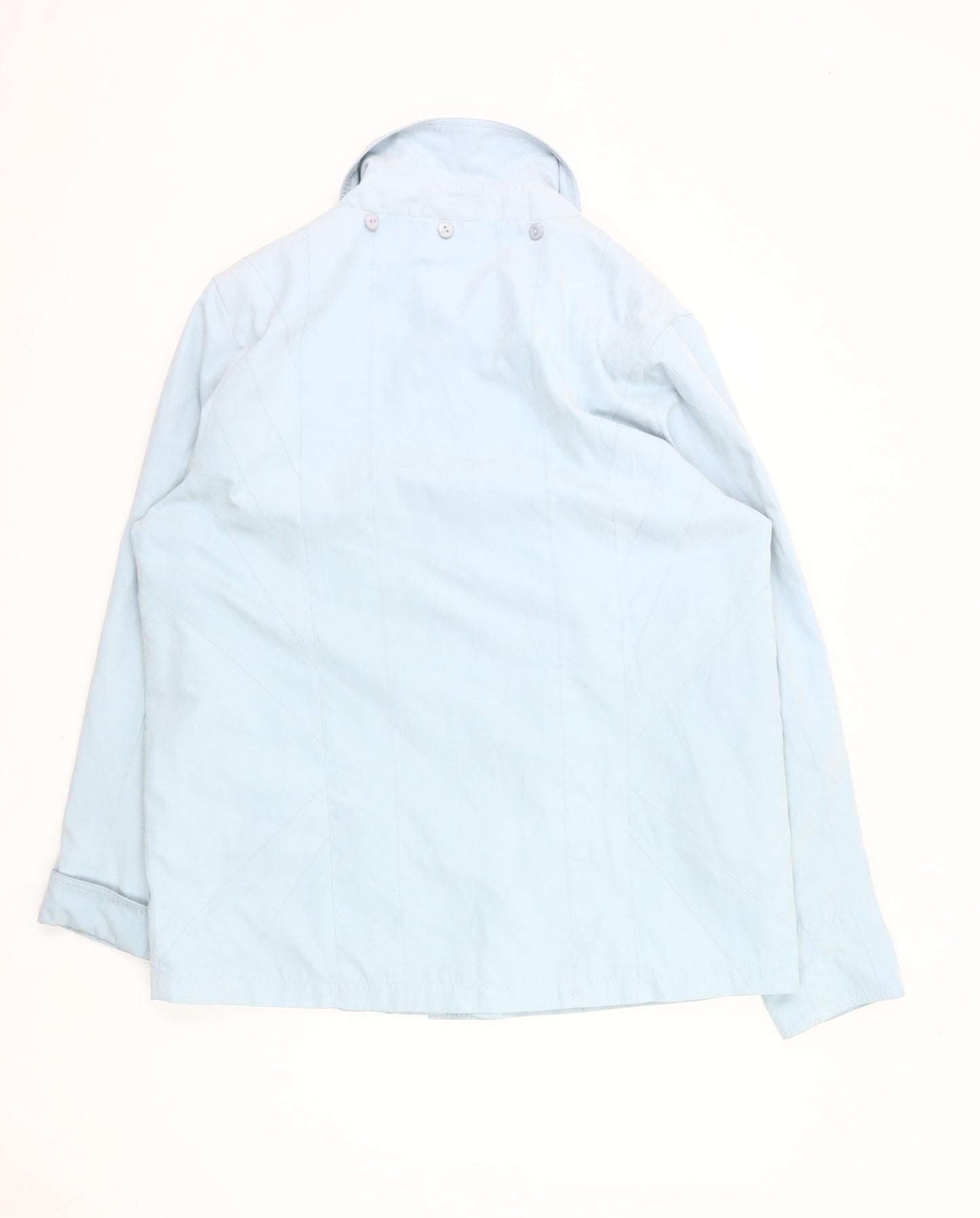 Katherine Hammond Womens Blue Size 16 Mid-Length Casual Jacket