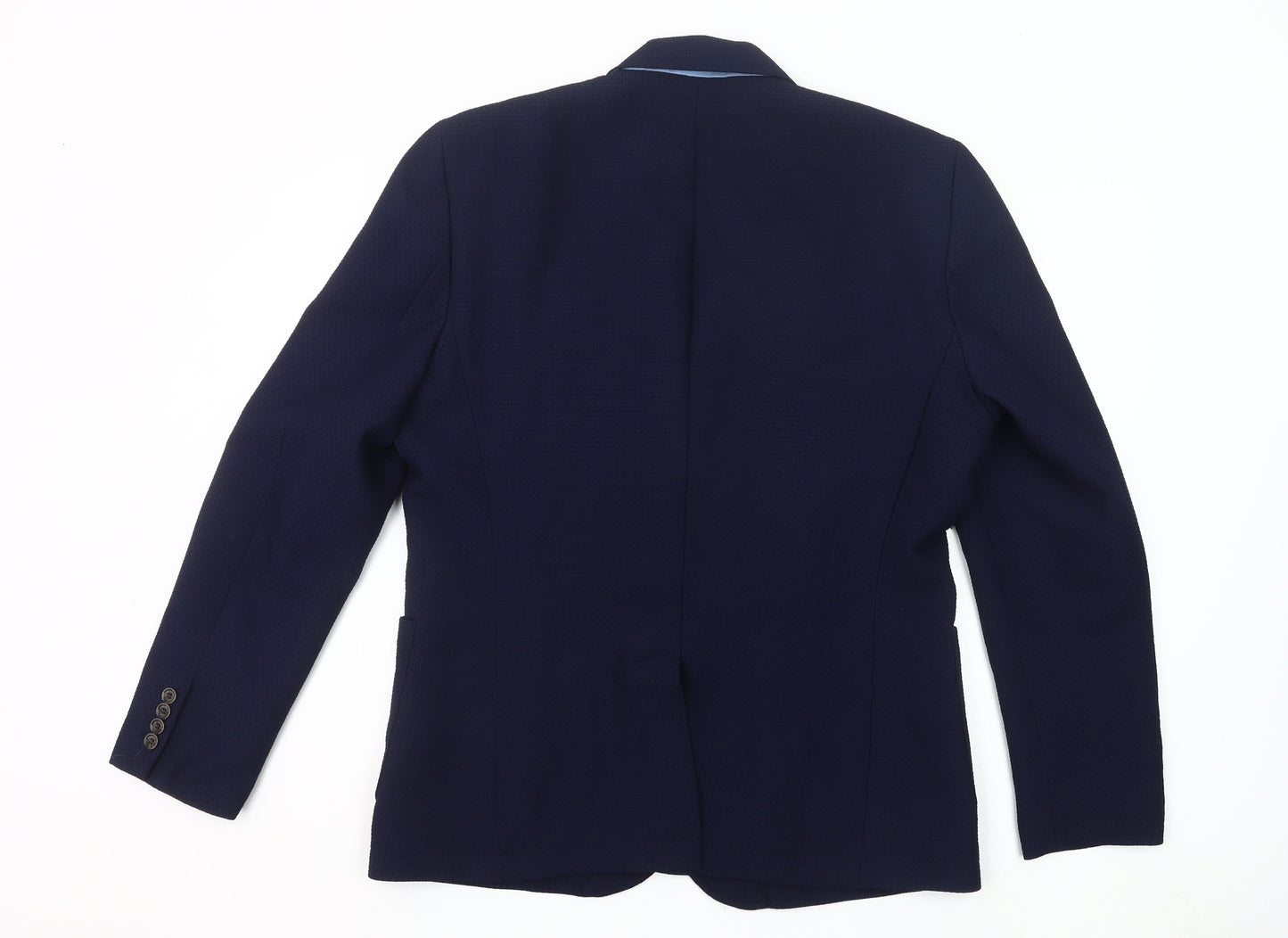 LC Waikiki Men’s Blue 2XL Blazer Jacket Smart Casual