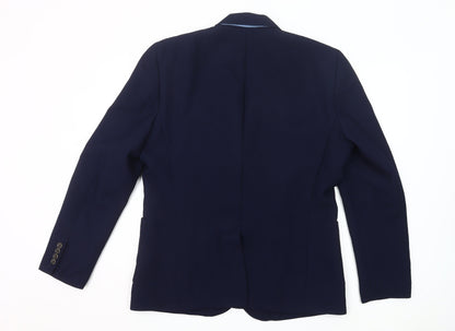 LC Waikiki Men’s Blue 2XL Blazer Jacket Smart Casual