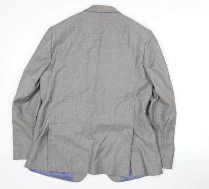 Mens UK Size 44 Marks and Spencer Regular Grey Suit Jacket