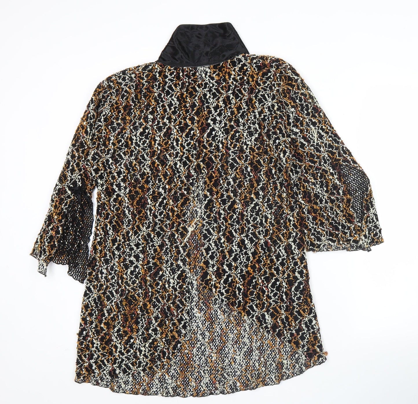 Melina Women’s Multicoloured Lace Cardigan XL Flared Sleeve