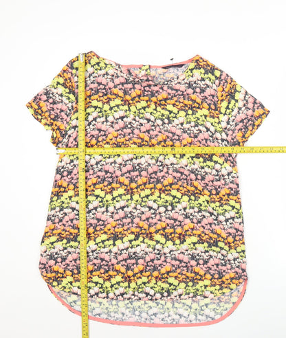 Marks and Spencer Women’s Multicoloured Floral Blouse UK 10
