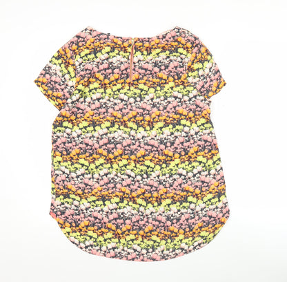 Marks and Spencer Women’s Multicoloured Floral Blouse UK 10