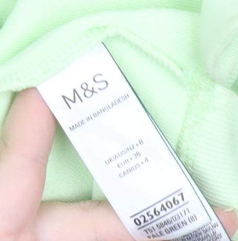 Marks and Spencer Women’s Green Size 8 Pullover Sweatshirt
