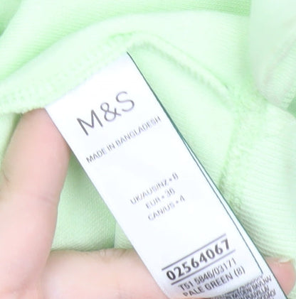 Marks and Spencer Women’s Green Size 8 Pullover Sweatshirt