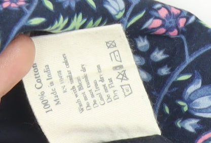 Jack Wills Womens Multicoloured Floral Cotton Shorts UK 8