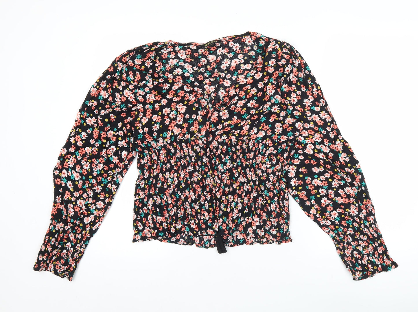 Urban Gypsy Womens Multicoloured Floral Tunic Blouse M