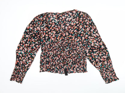 Urban Gypsy Womens Multicoloured Floral Tunic Blouse M