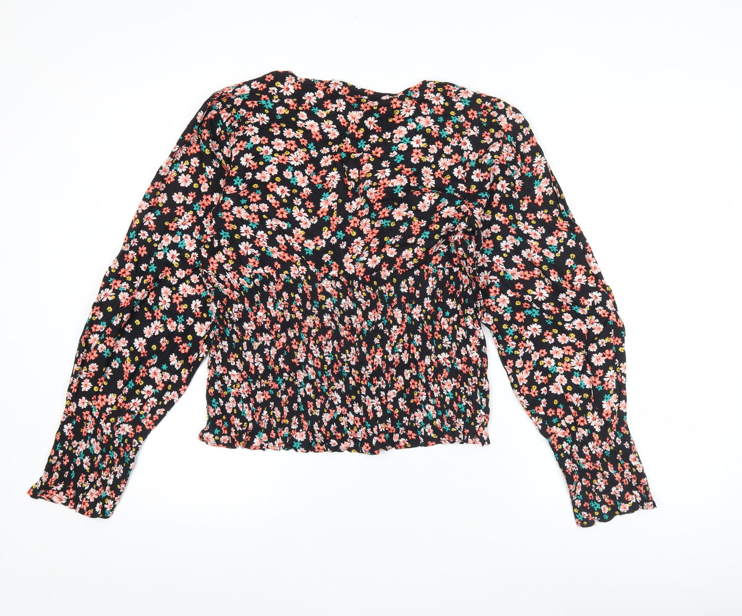 Urban Gypsy Womens Multicoloured Floral Tunic Blouse M