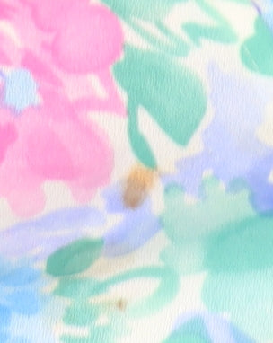 Marks and Spencer Women’s Multicoloured Floral Sheath Dress Size 10