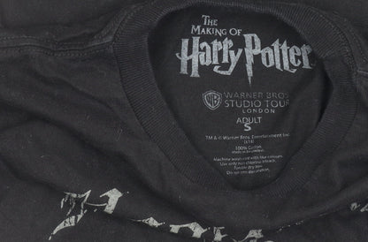 Warner Bros Studio Tour Harry Potter Black Women’s Small T-Shirt