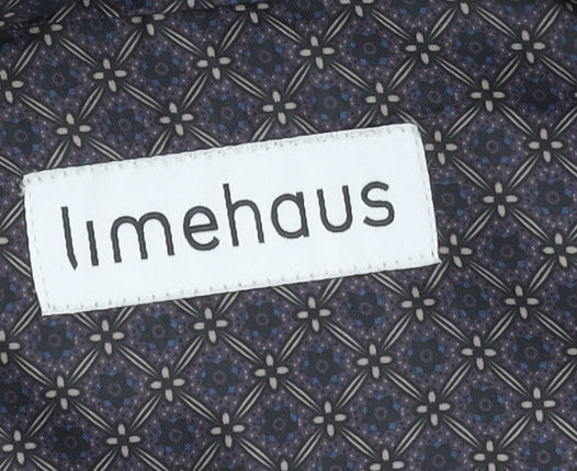 Limehaus Men's Grey Waistcoat Size 40 Regular Fit 5 Button Formal