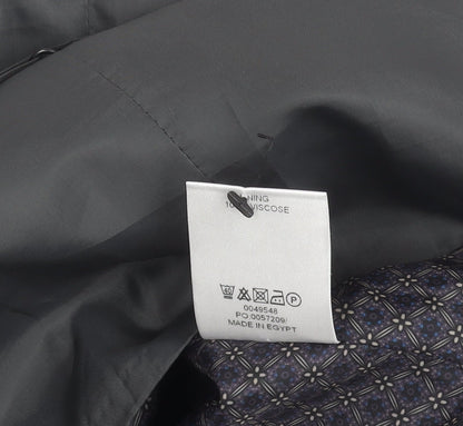 Limehaus Men's Grey Waistcoat Size 40 Regular Fit 5 Button Formal
