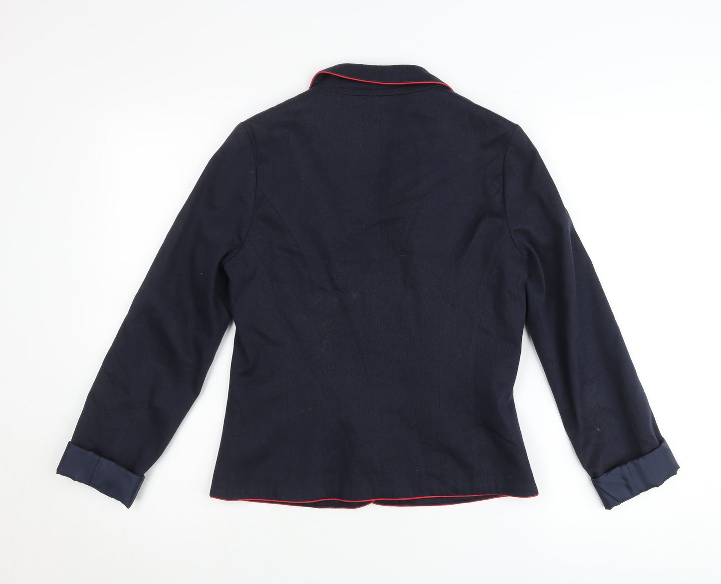 New Look Women's Blue Blazer UK 12 Regular Fit Tailored Jacket