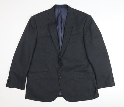 Mens UK Size 44 Taylor & Wright Regular Grey Suit Jacket