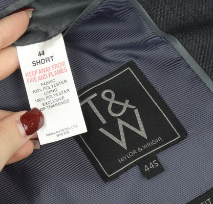 Mens UK Size 44 Taylor & Wright Regular Grey Suit Jacket
