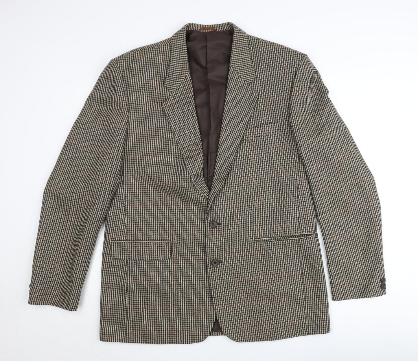 Mens UK Size 42 Burton Regular Brown Suit Jacket