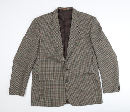 Mens UK Size 42 Burton Regular Brown Suit Jacket