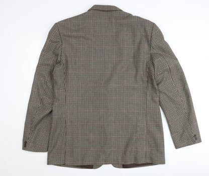 Mens UK Size 42 Burton Regular Brown Suit Jacket