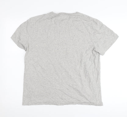 Ralph Lauren Men’s Grey XL Crew Neck Cotton T-Shirt