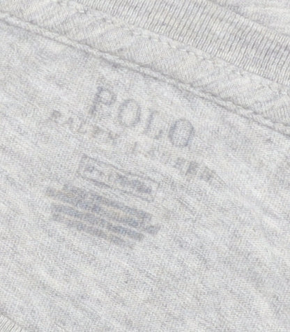 Ralph Lauren Men’s Grey XL Crew Neck Cotton T-Shirt
