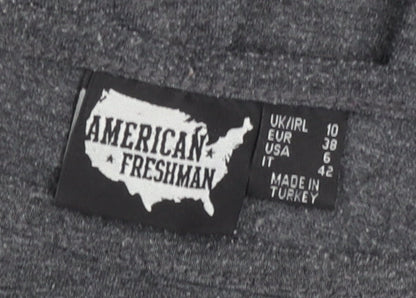 American Freshman Women’s Grey Harvard University T-Shirt Size 10