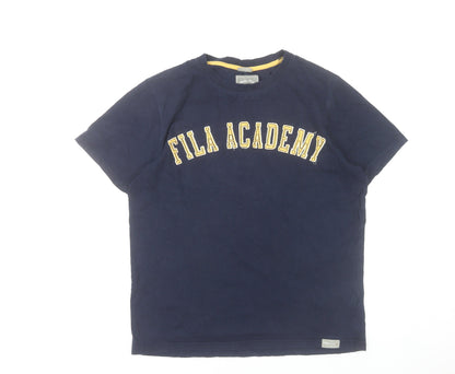 Mens UK Size S FILA Blue  T-Shirt